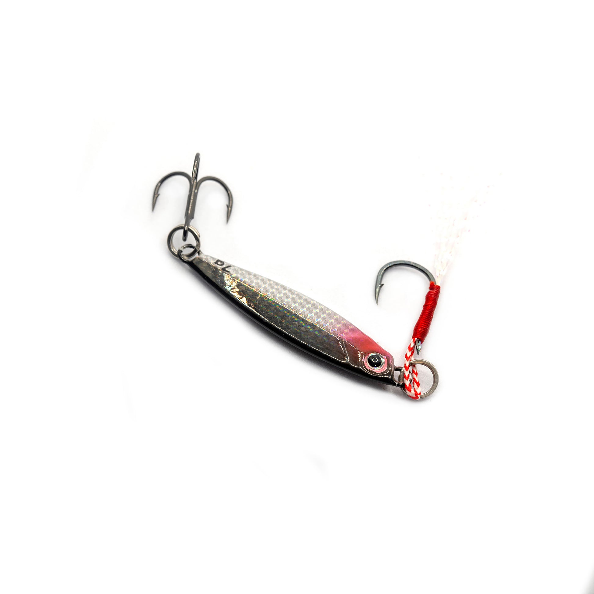 Black/Silver 7g Micro Jig - Bouncing Jigs