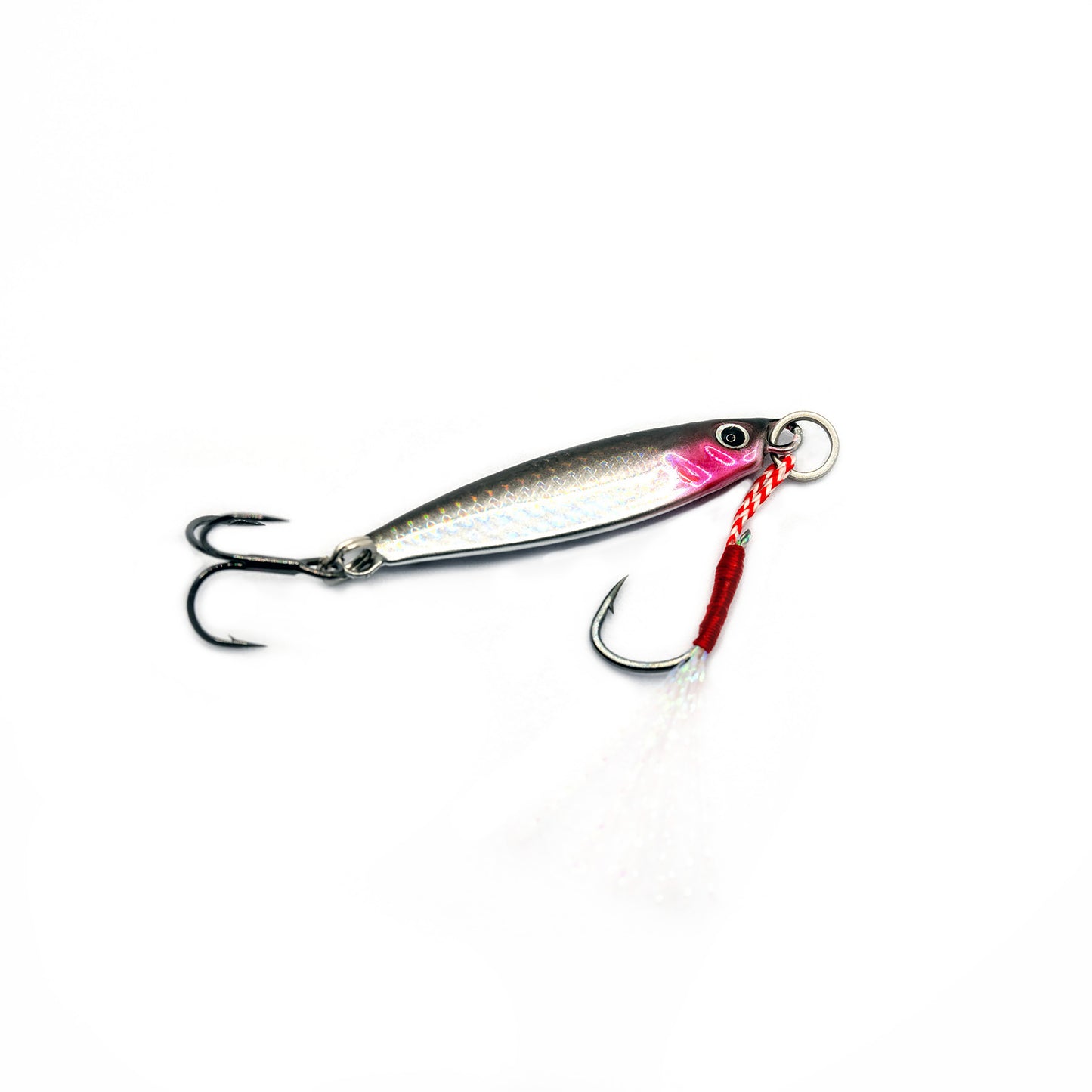 Black/Silver 7g Micro Jig - Bouncing Jigs